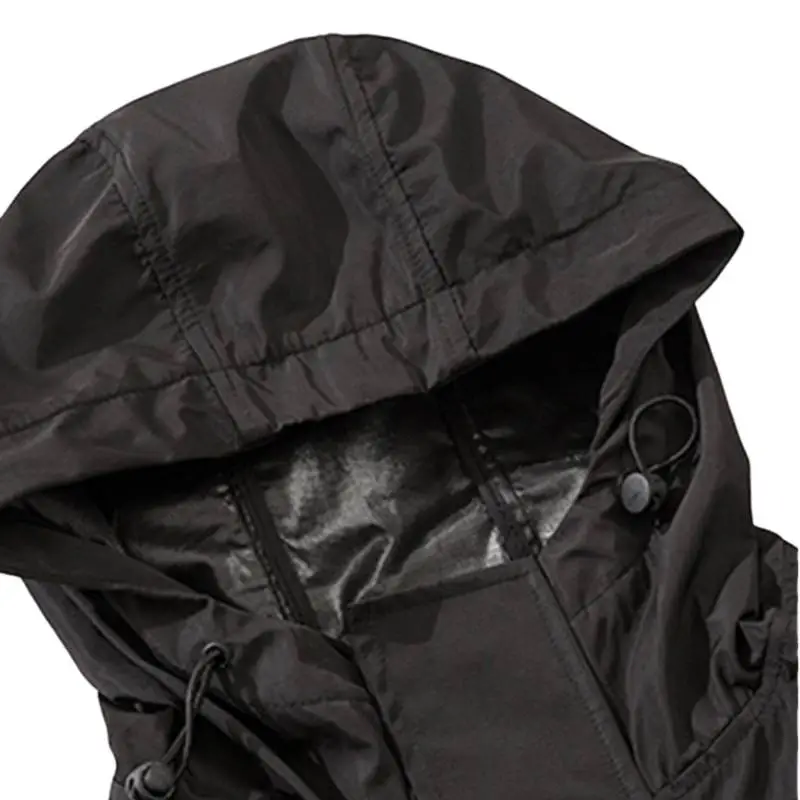 Fashionable Lightweight Blended Synthetic Fabrics Jacket-4