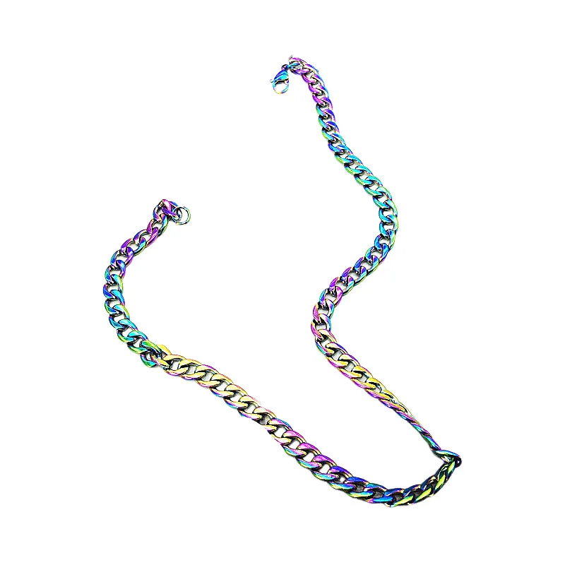 Hip Hop Colorful Nk Necklace-3