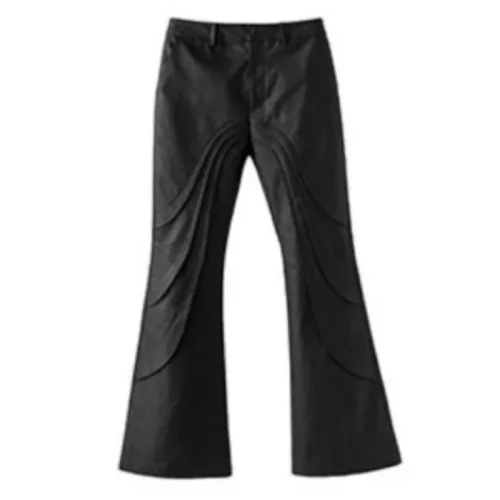 Coated Waxed Trousers