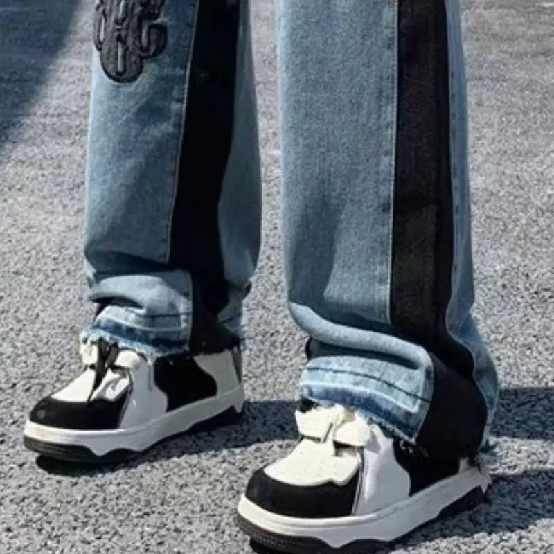 Casual Style Denim Trousers-3