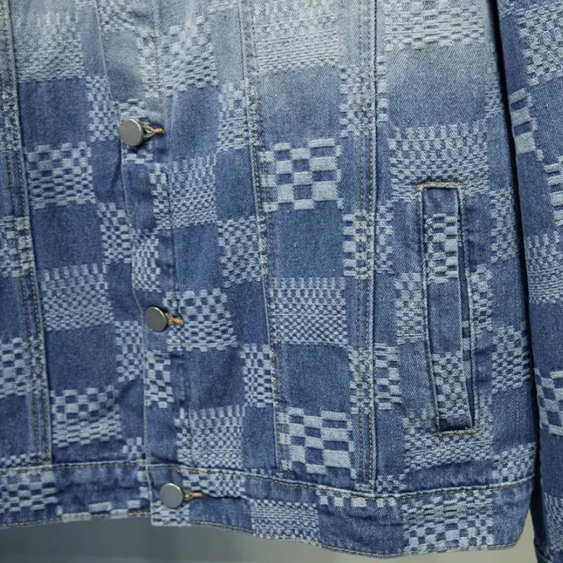 Denim Jacket Plus Size Distinctive-2
