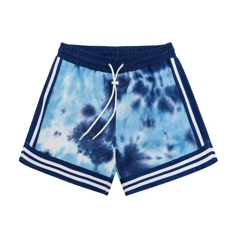 Tie Dye Versatile Mesh Breathable Shorts-2