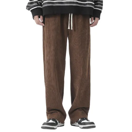 Corduroy Classic Straight Pants