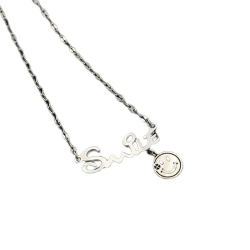 Smiley Face Pendant Necklace