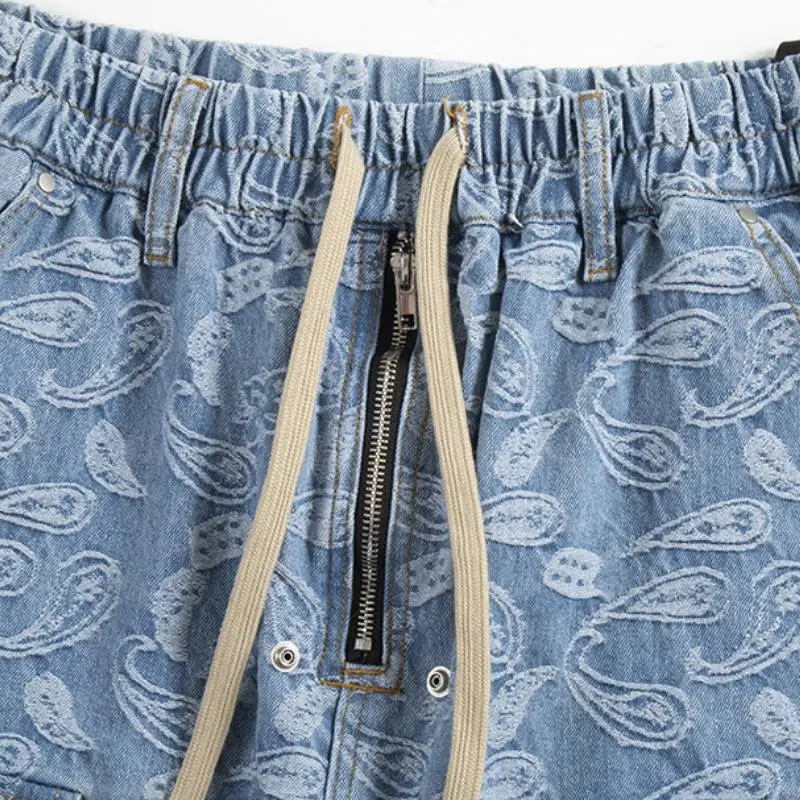Retro Washed Workwear Shorts-3
