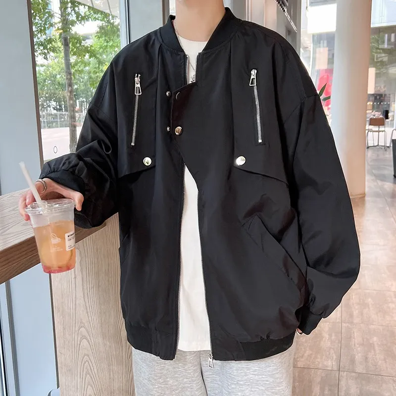 Trendy Functional Pilot Baseball Jacket-2