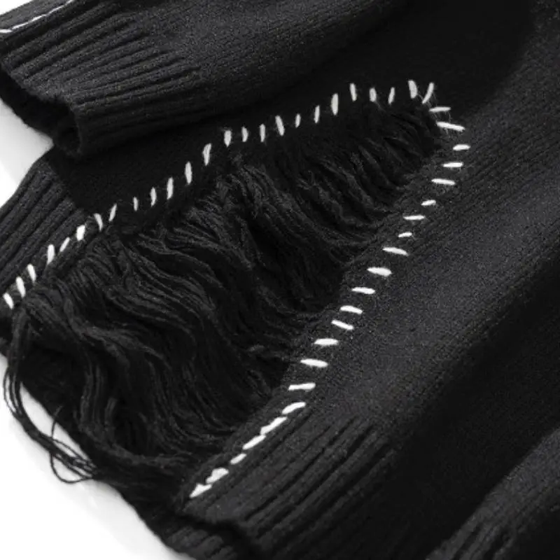 Design Sense High Street Hole New Sweater-6