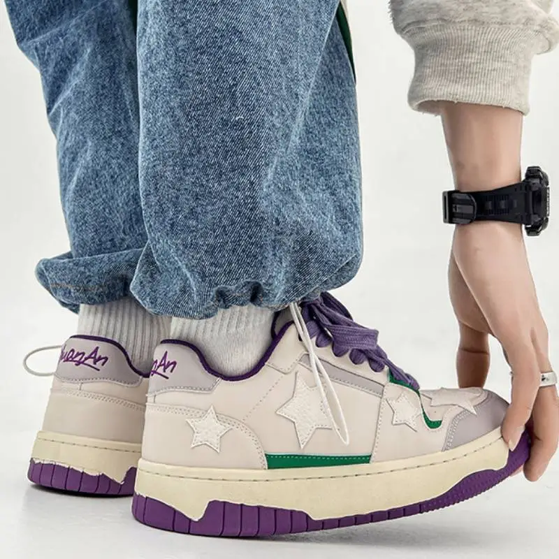 Trend Fashionable Star Casual Skate Shoes-10