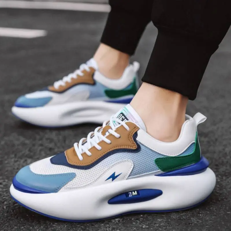 Lightweight Thick soled Running Sneaker-1