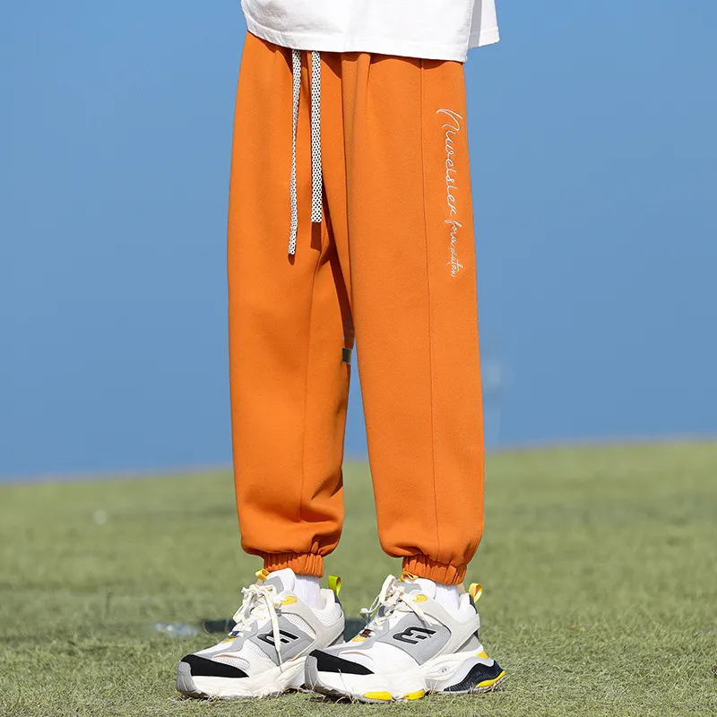 Fashionable Loose Knit Sweatpants-12
