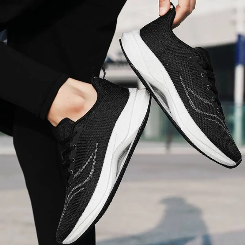Breathable Reflective Running Shoes-2