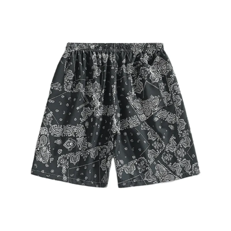 Casual Printed Large Size Pants-1