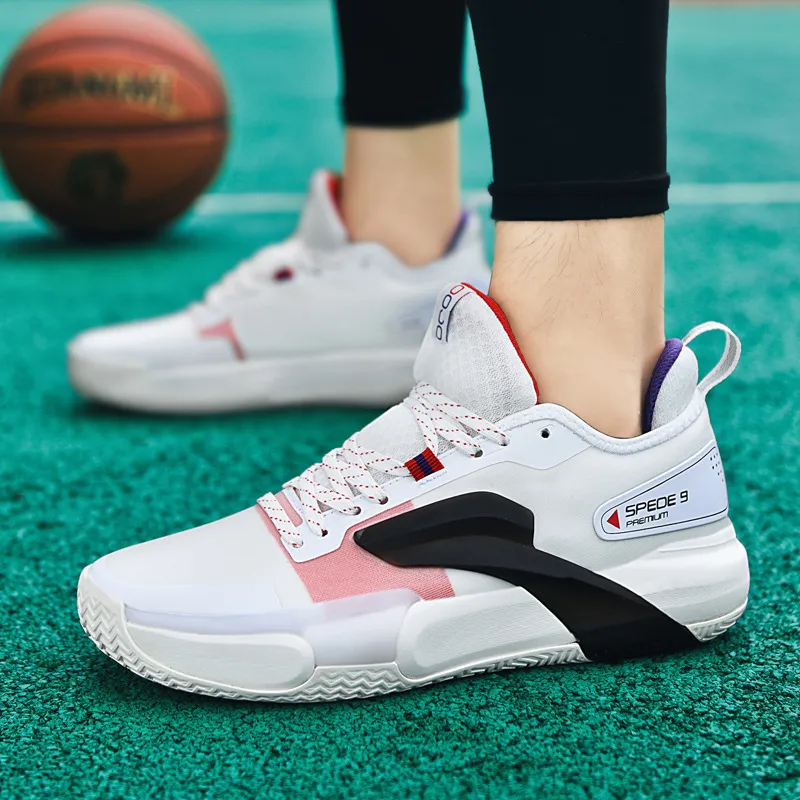 Trendy Wear Resistant Basketball Shoes-11