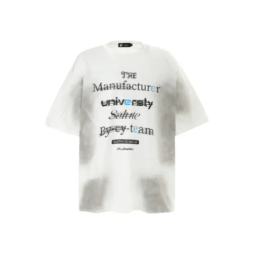 Retro Tie-dye Letter Slogan Short Sleeve T-shirt