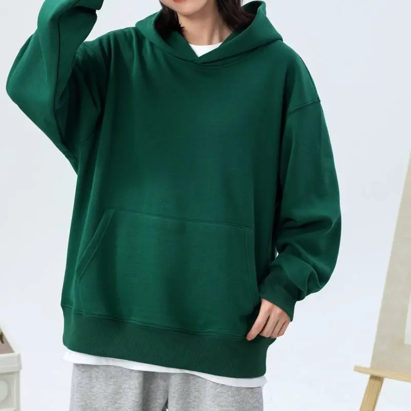 Trendy Loose Drop Shoulder Sweatshirt-14