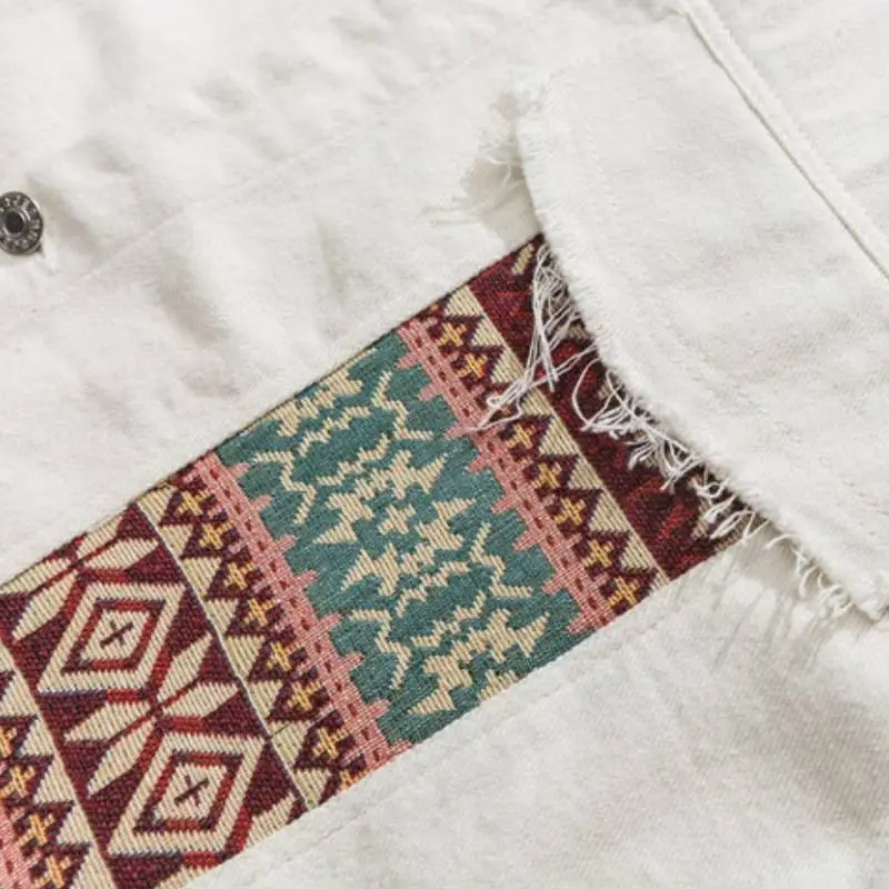 Ethnic style Design Lapel Jacket-2