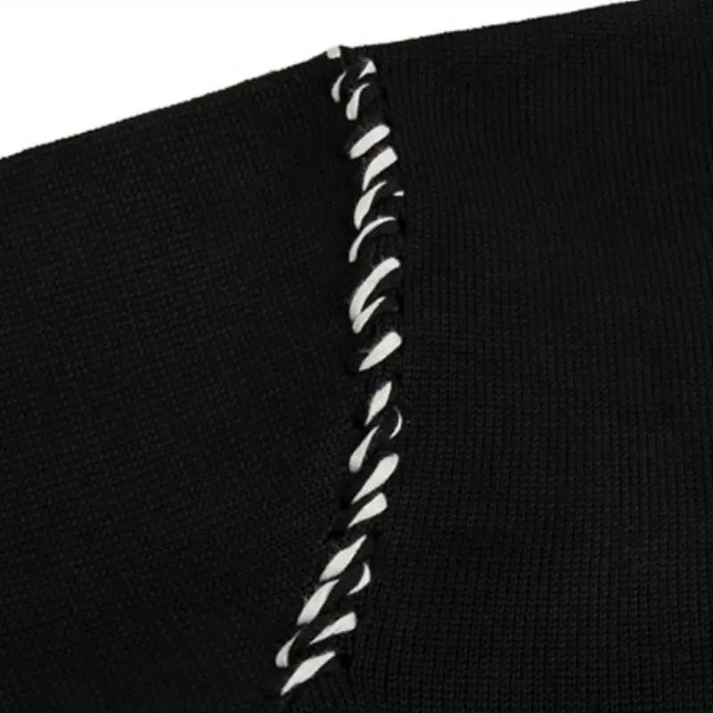 Street Design Trendy Loose Sweater-3