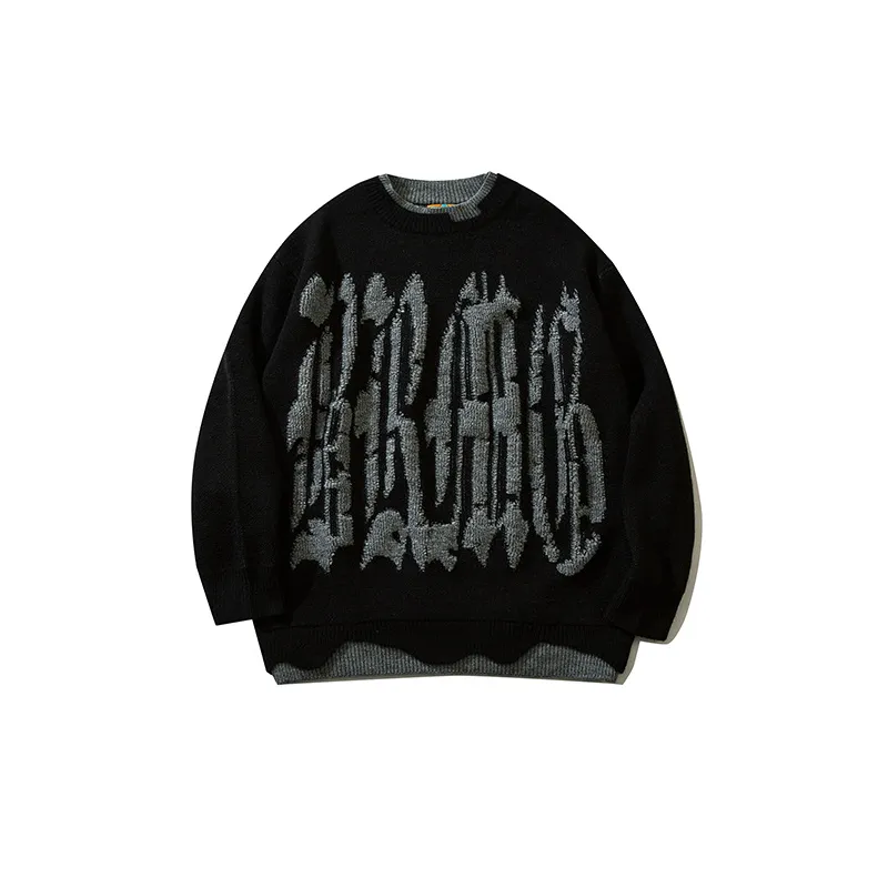 Letter Long Sleeve Knitwear-6
