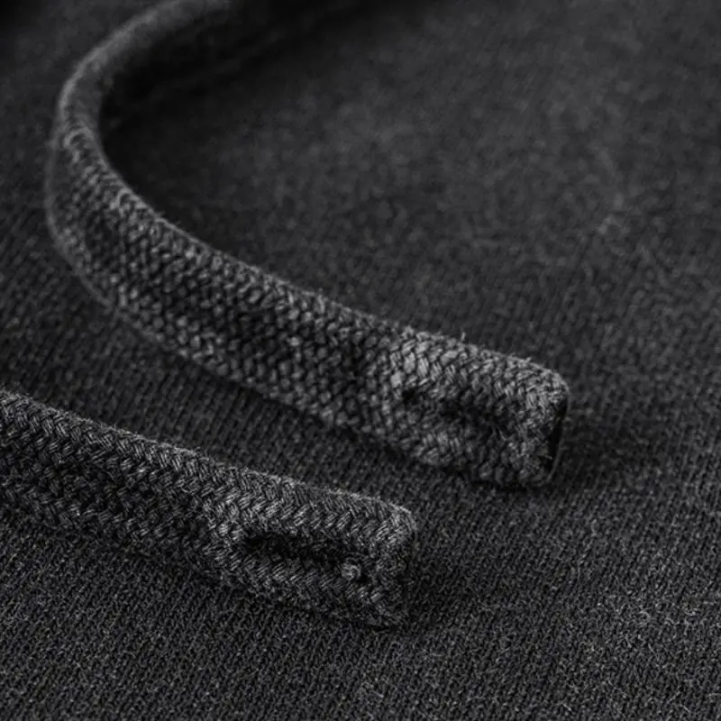 Loose Fashion Knit Sweatpants-5