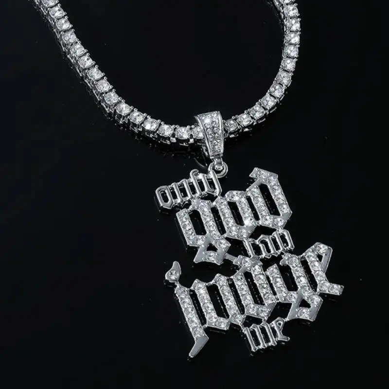 Trendy Letter Pendant Necklace-4