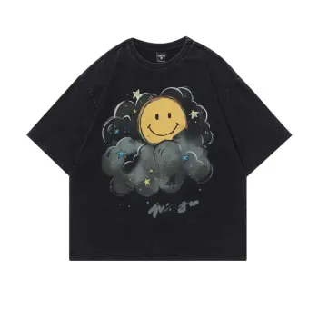 Star Print Short Sleeve T Shirt