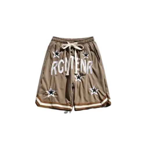 Vintage Drawstring Embroidered Shorts