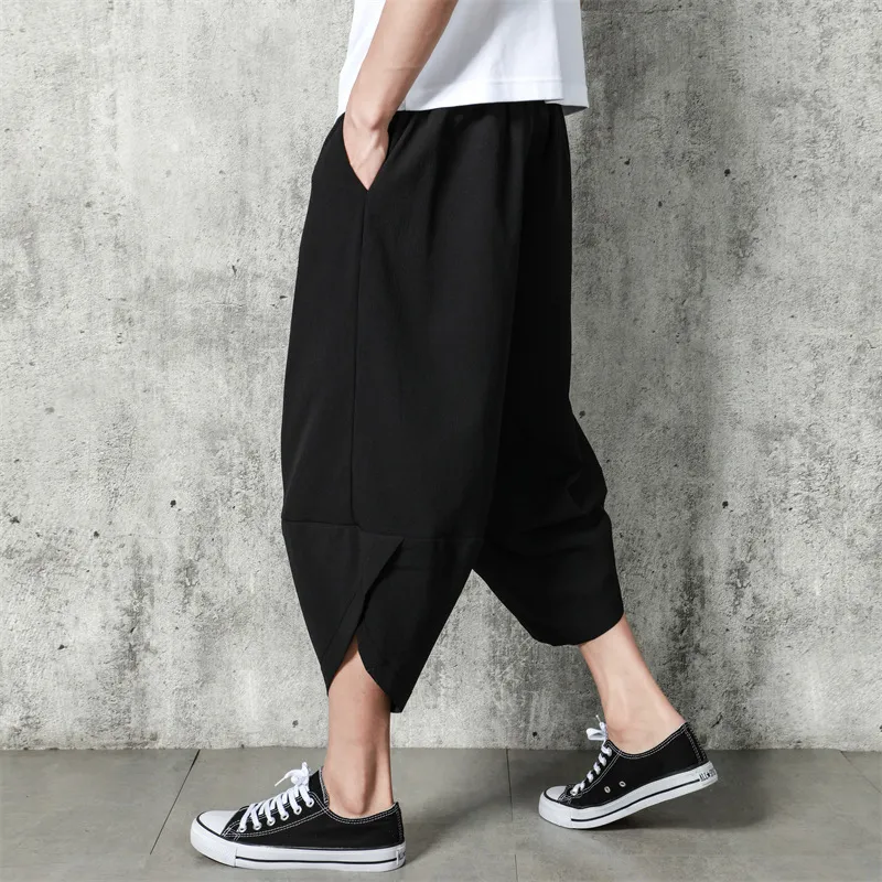 Loose Breathable Casual Pants-1