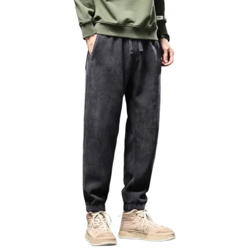 Corduroy Fleece-lined Thickened Pants