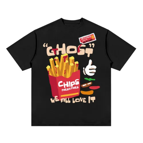 French Fries Printed T-shirt