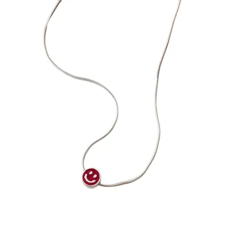 Trendy Smiley Face Necklace