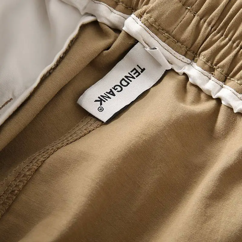 Loose Casual Cargo Pants-5