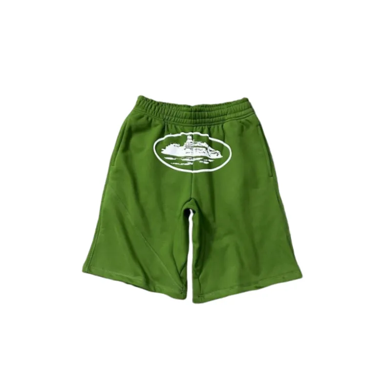 Drawstring Casual Sports Printed Shorts-7