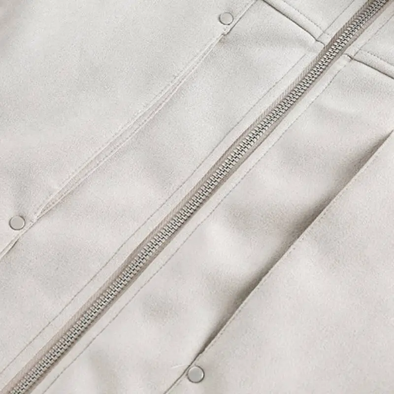 New Suede Stitching Jacket-3