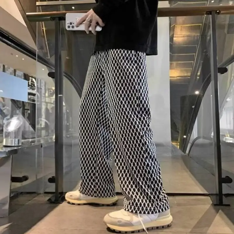 Stitching Draping Pants-5