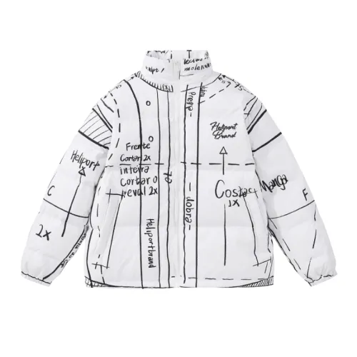 HELIPORT Apron Digital Graffiti Hoodie