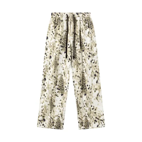 Retro Camouflage Leopard Print Casual Pants