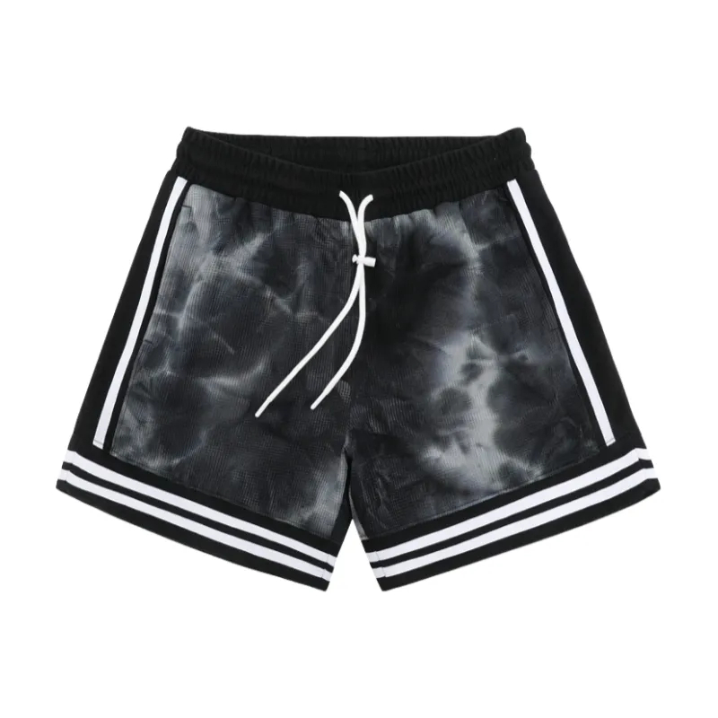 Tie Dye Versatile Mesh Breathable Shorts-1