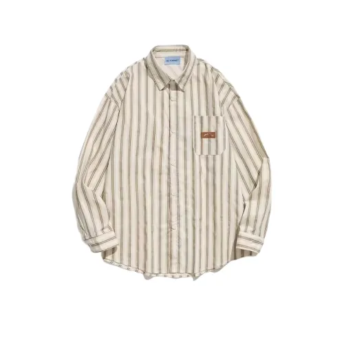 Retror Striped Long Sleeved Shirt