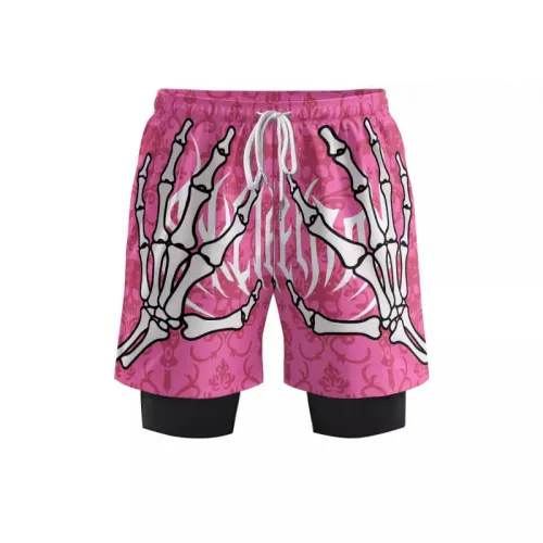 Fake Two-Piece Double-Layer Training Shorts