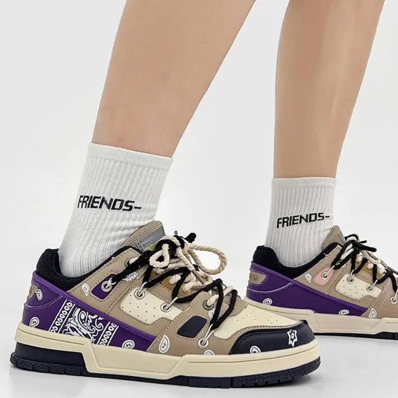 Trendy Casual Cashew Sneakers-2