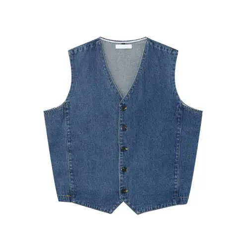 Trendy Retro Denim Vest