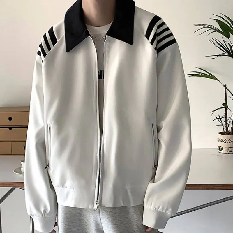 Loose Patchwork Jacket-5
