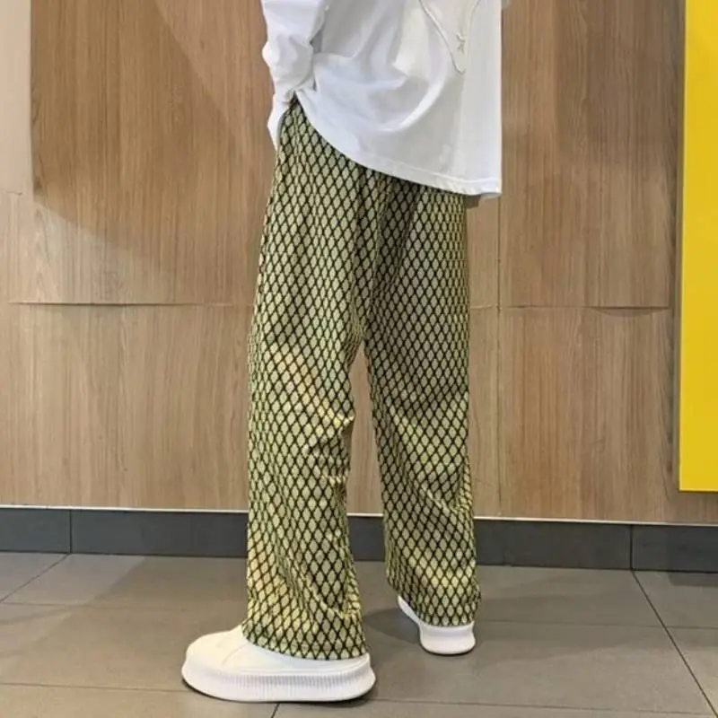 Stitching Draping Pants-1
