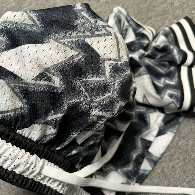Tie Dye Loose Quick Drying Basketball Shorts-3