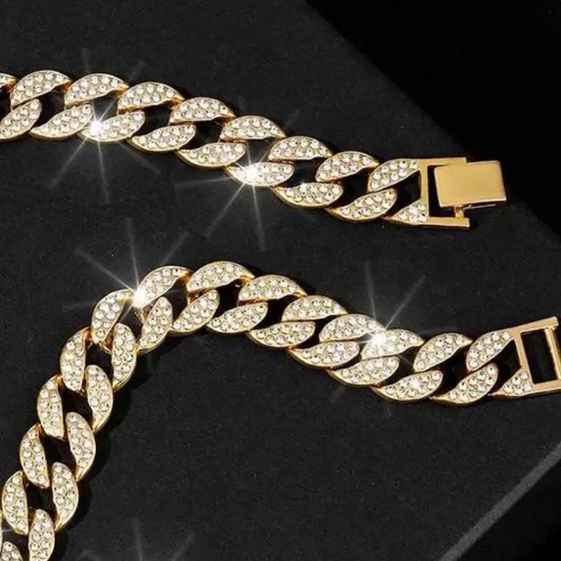 Hip Hop Alloy Pendant Necklace-6