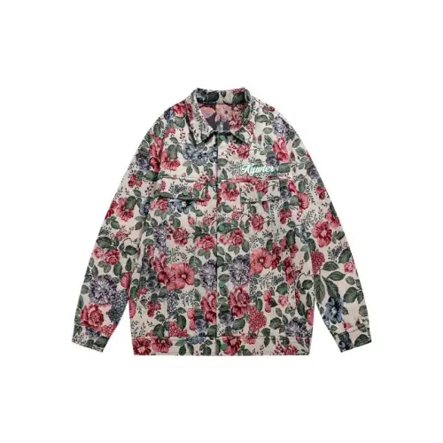 Vintage Floral Back Embroidered Jacket