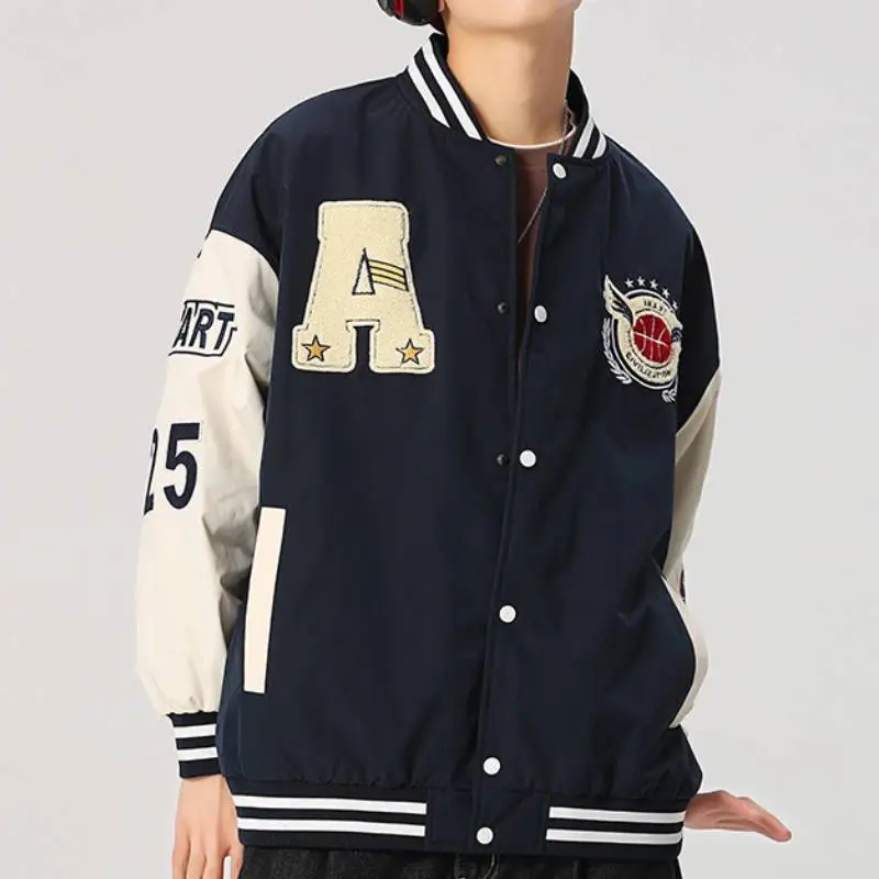 Tide Retro Embroidered Jacket-12