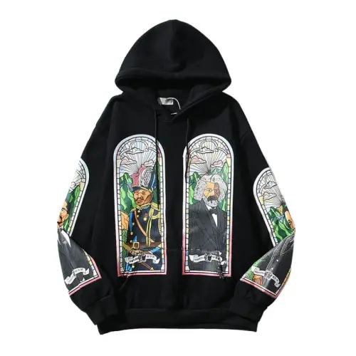 Casual High Street Printed Hoodie