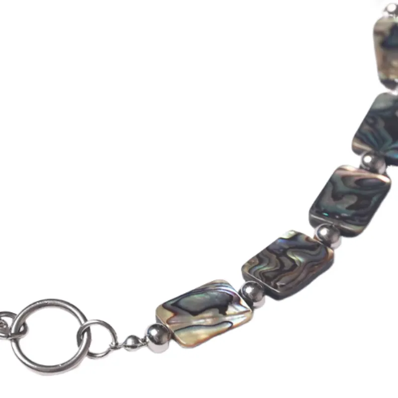 Shell Titanium Steel Material Necklace-2