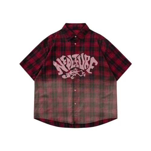 Retro Workwear Plaid Shirt